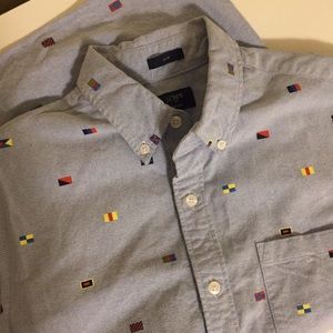 J. Crew short sleeved button down